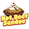 Signmission Hot Beef Sundae Decal Concession Stand Food Truck Sticker, 8" x 4.5", D-DC-8 Hot Beef Sundae19 D-DC-8 Hot Beef Sundae19 - alternate 1